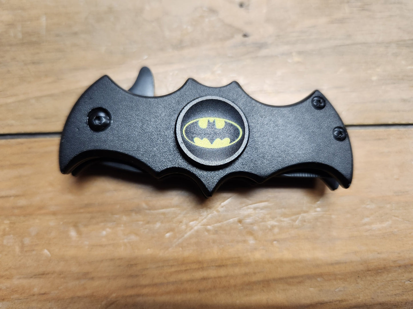 Batman Fidget Spinner Knife