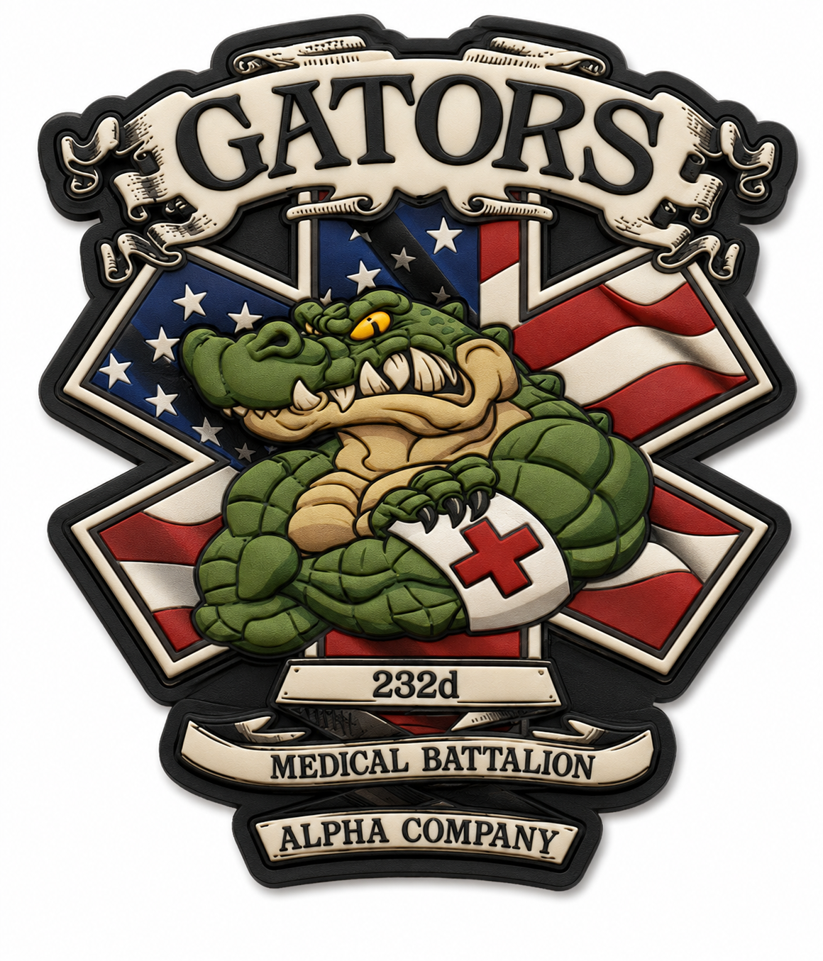 Official 232 Alpha PVC Patch