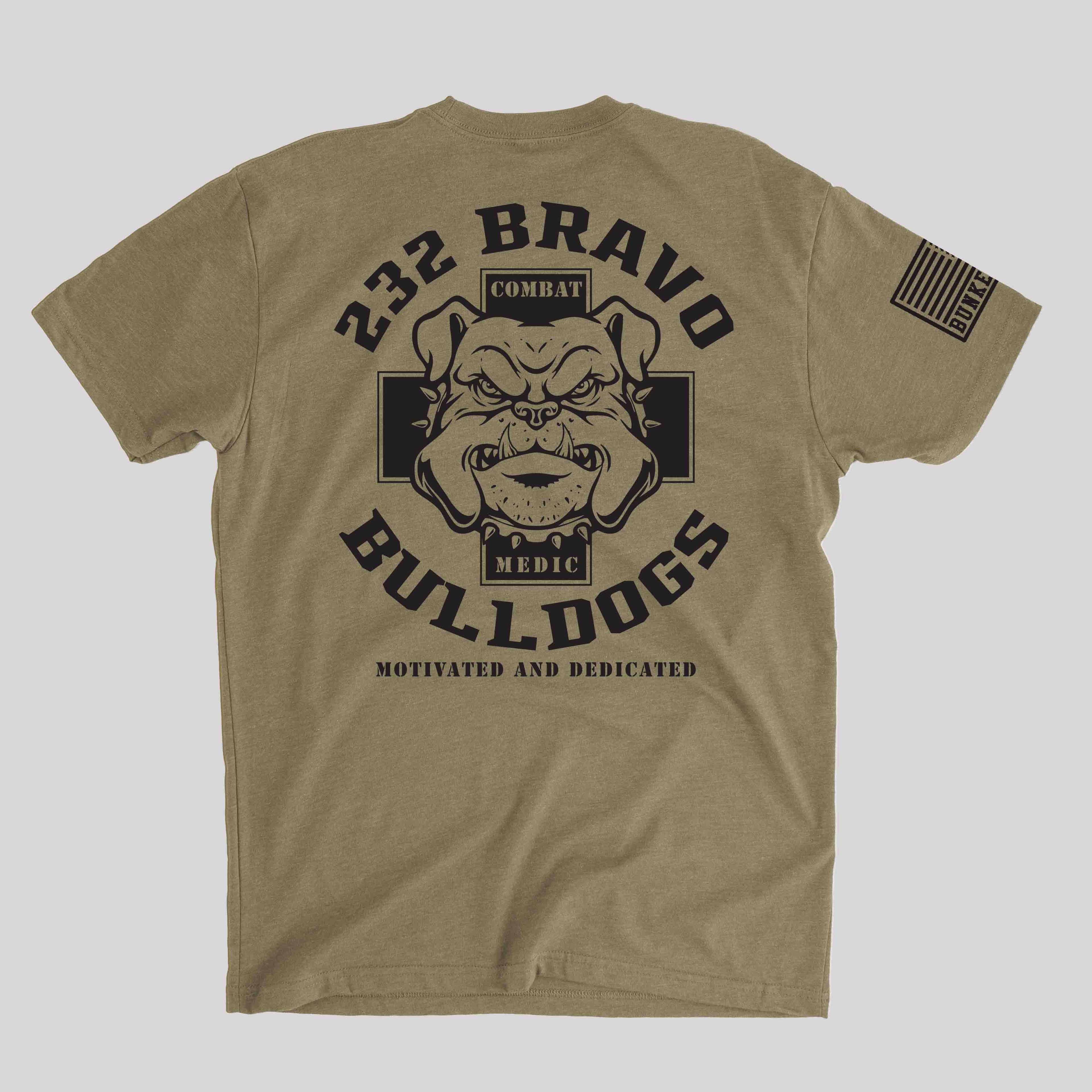 232 Army Company Bravo T-shirt