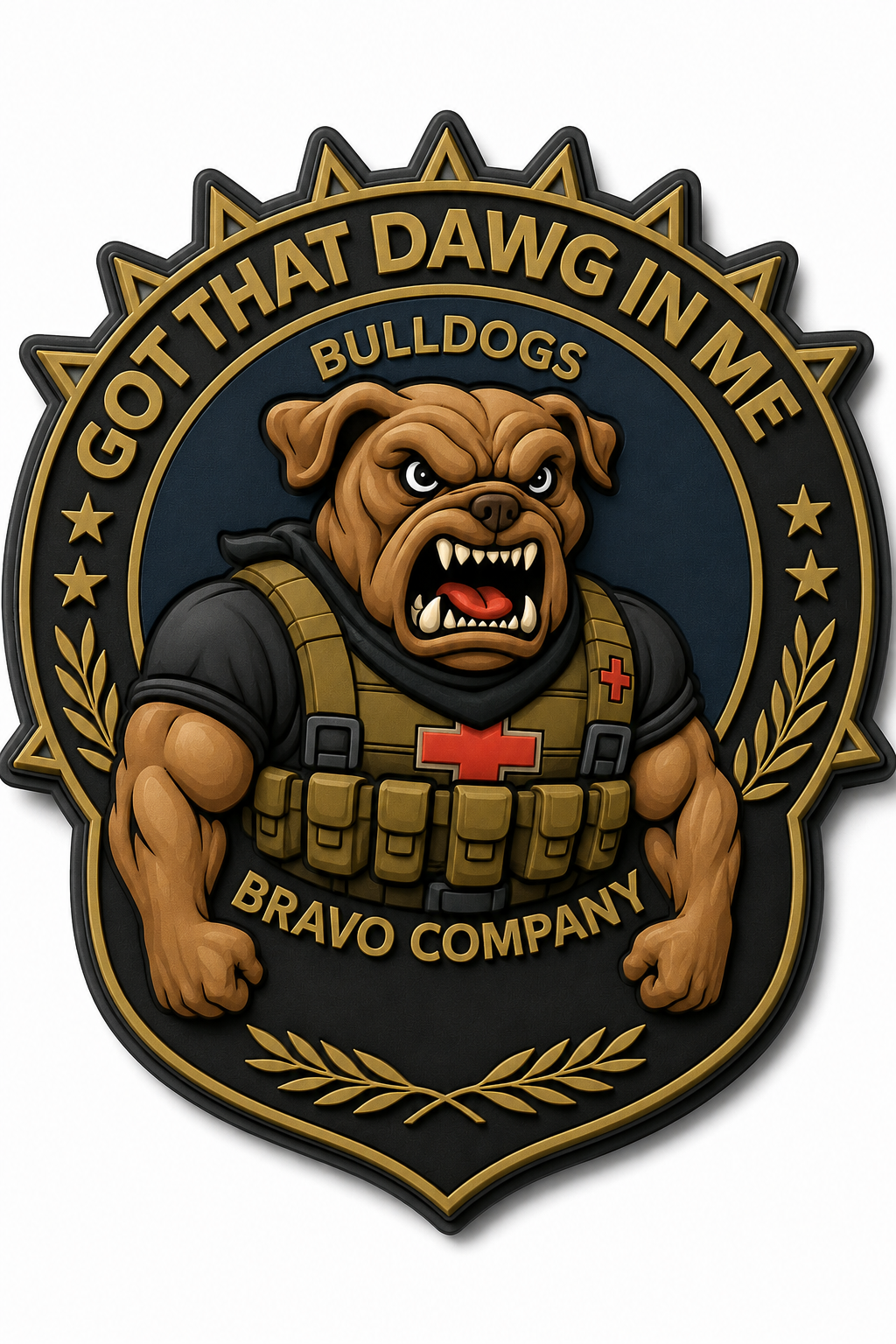 Official 232 Bravo PVC Patch
