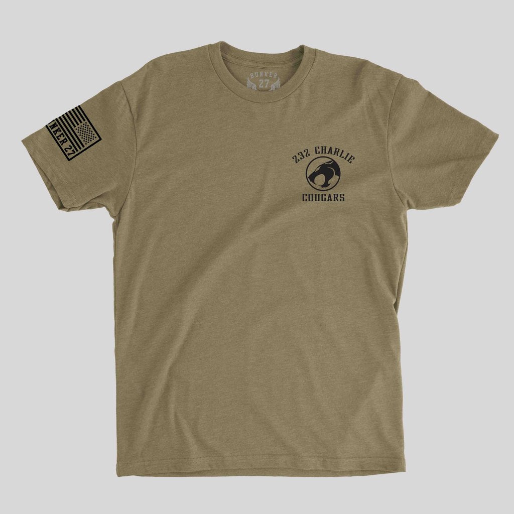 232 Army Company Charlie T-shirt