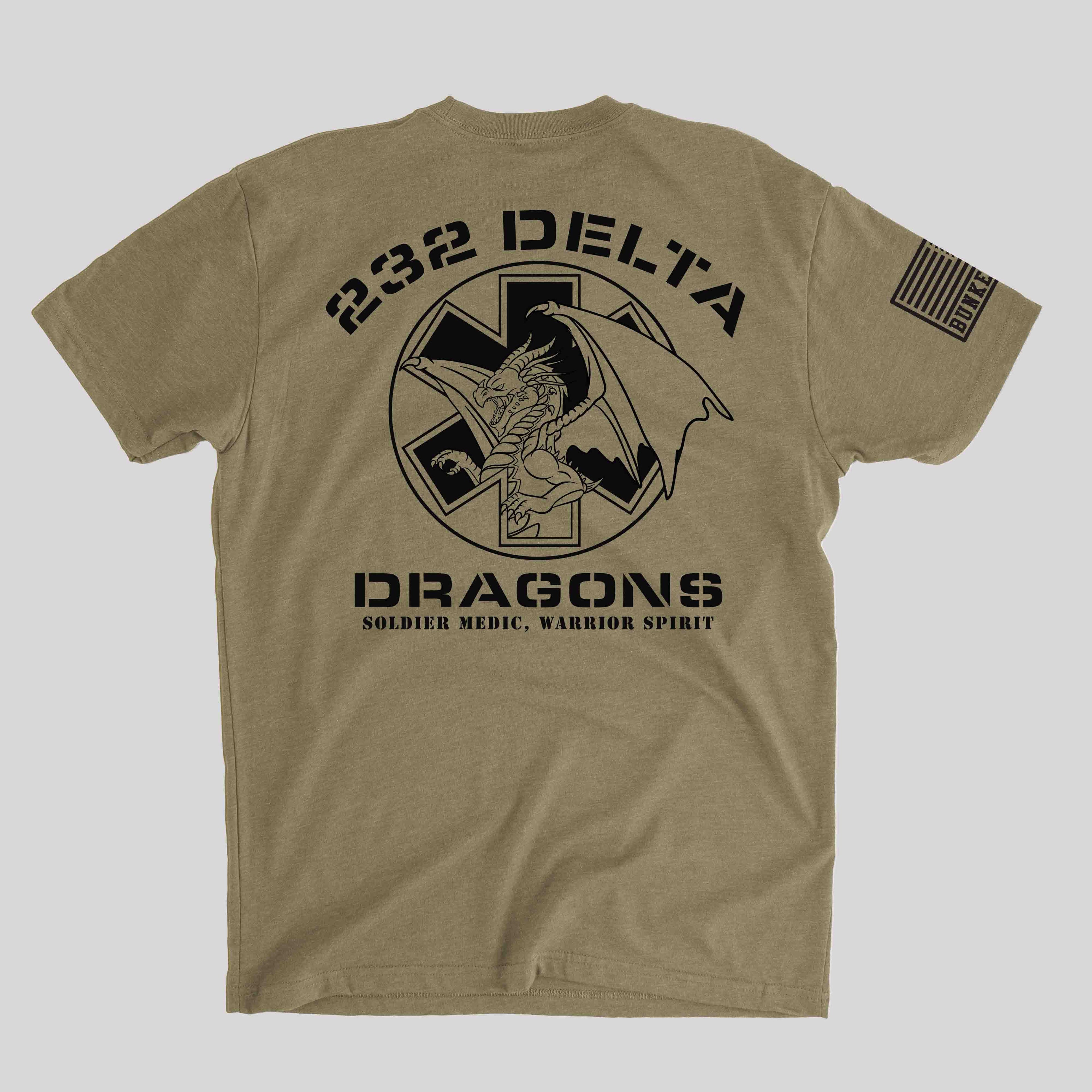232 Delta Company Dri-fit T-shirt