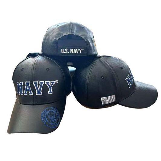 Leather Military Hats