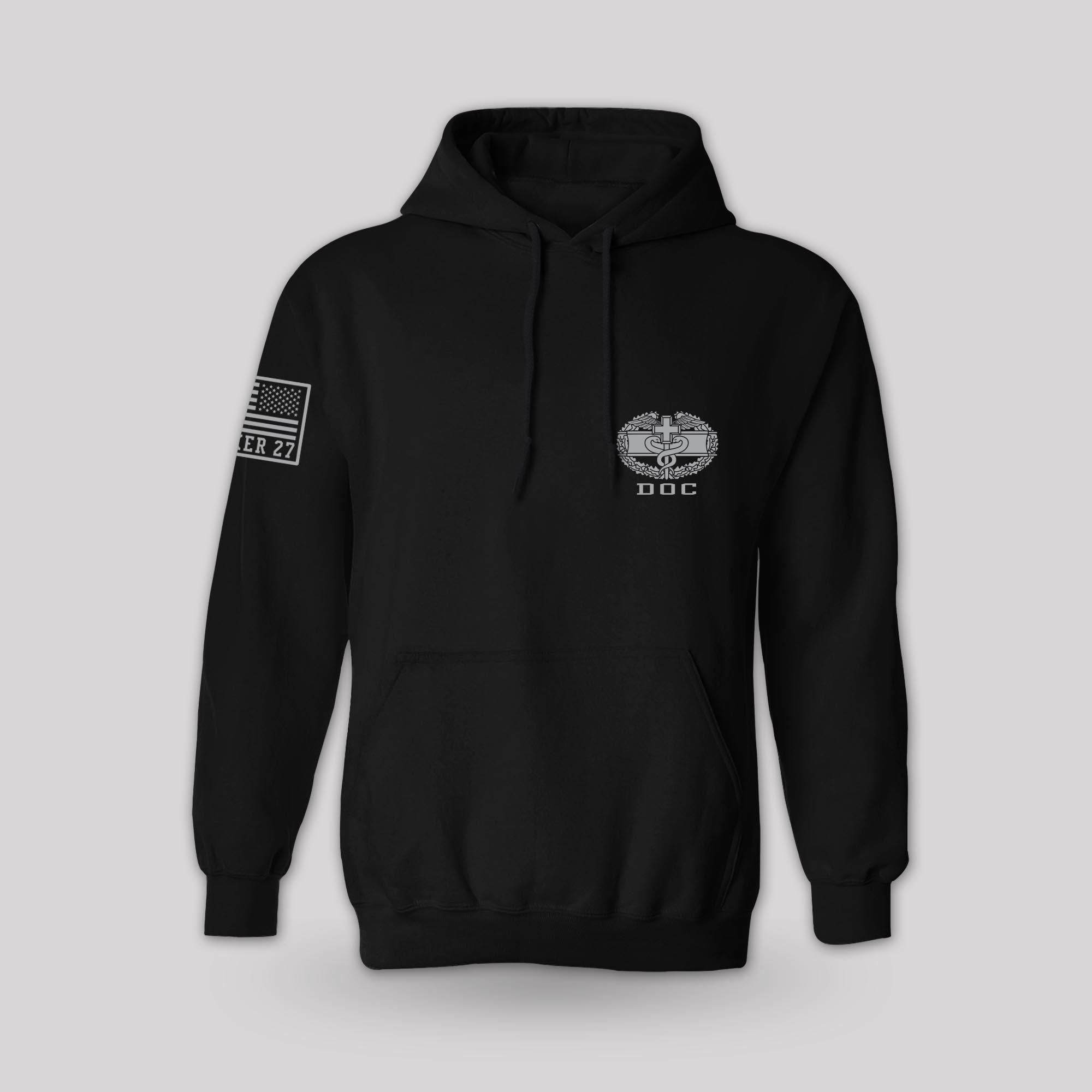 Combat Medic "Doc" Badge Hoodie