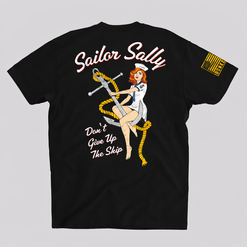 Sailor Sally Black T-Shirt