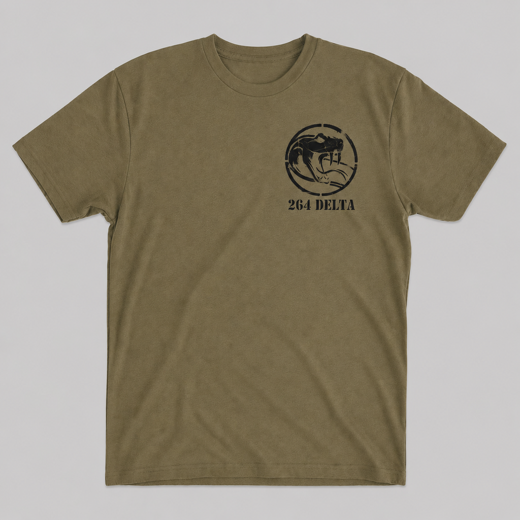 264 Delta Diamondbacks Coyote Brown T-shirt