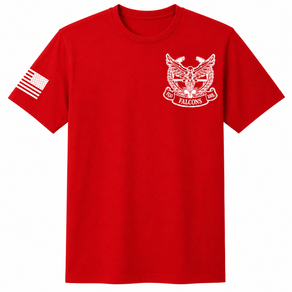 188 Foxtrot Red Dri-fit T-shirt