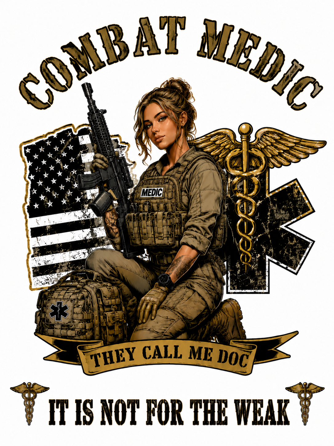 Combat Medic Sticker