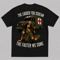 Louder You Scream T-shirt Black