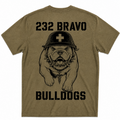 Official 232 Bravo Bulldogs T-shirt