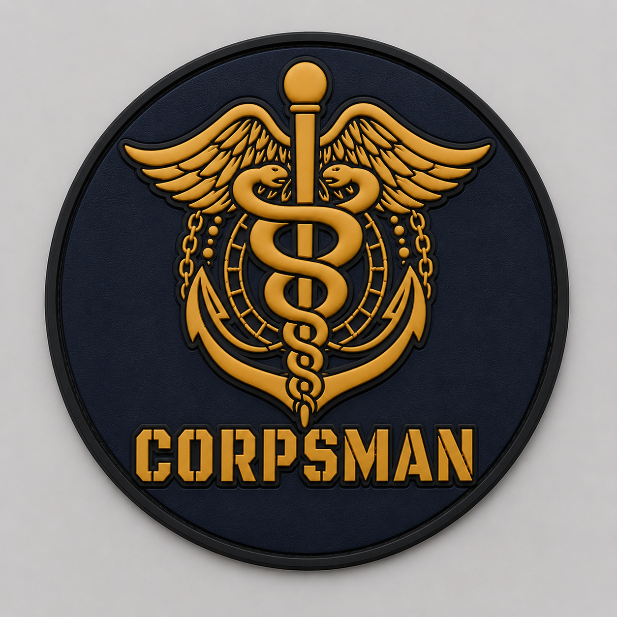 Navy Corpsman Anchor Patch