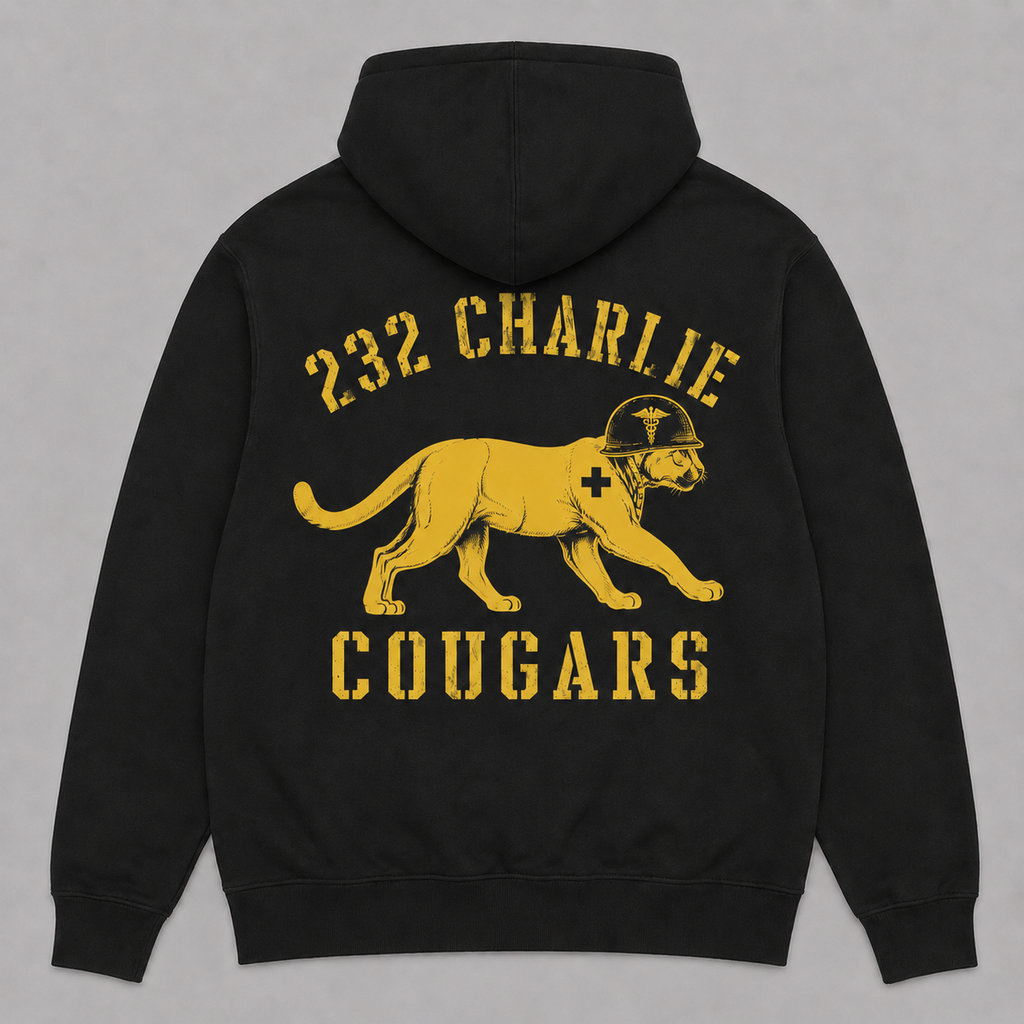 Official 232 Charlie Cougars Hoodie