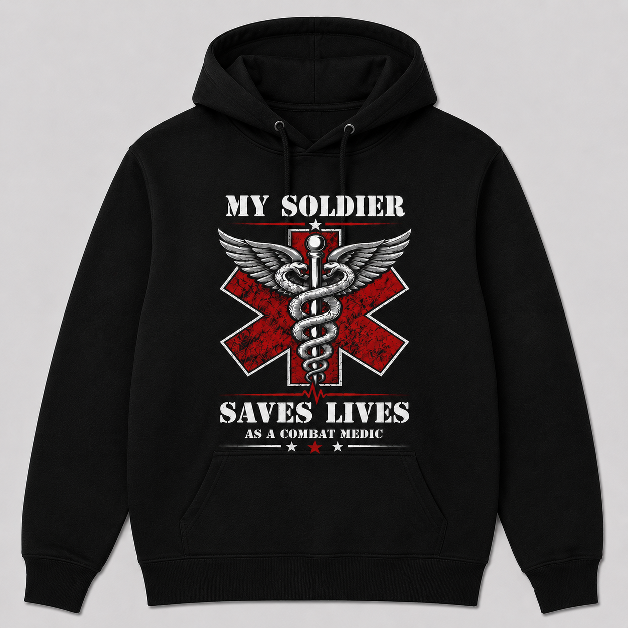 My Soldier Saves Lives Hoodie