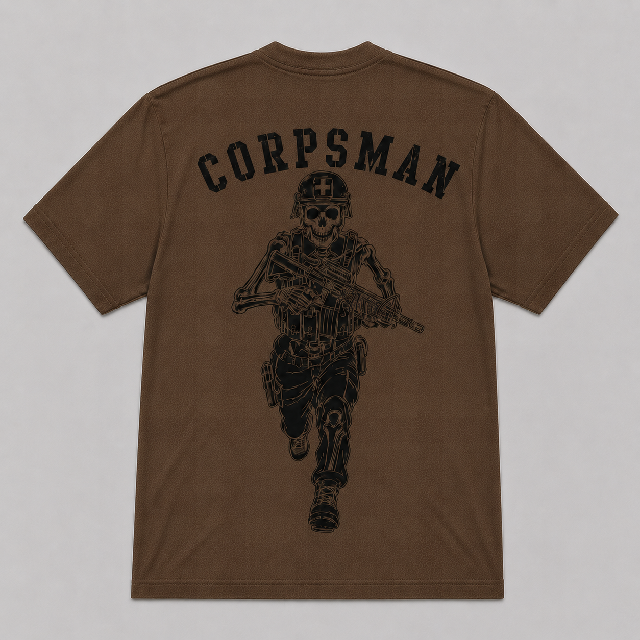 Navy Corpsman Saving Lives Coyote Type III T-shirt