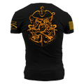 Grunt Style USN Men's Ghost Pirate T-shirt