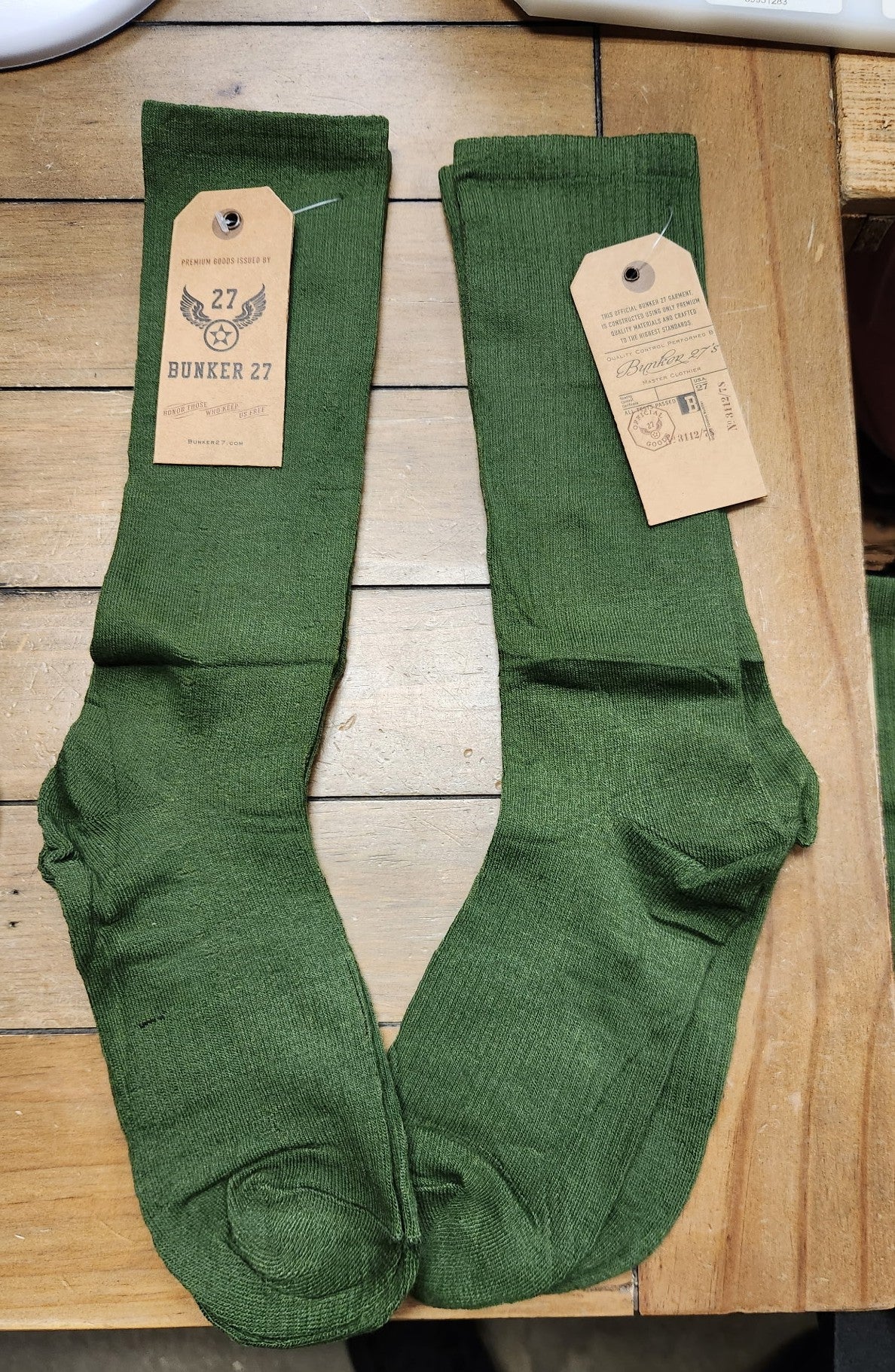 Military Green Socks