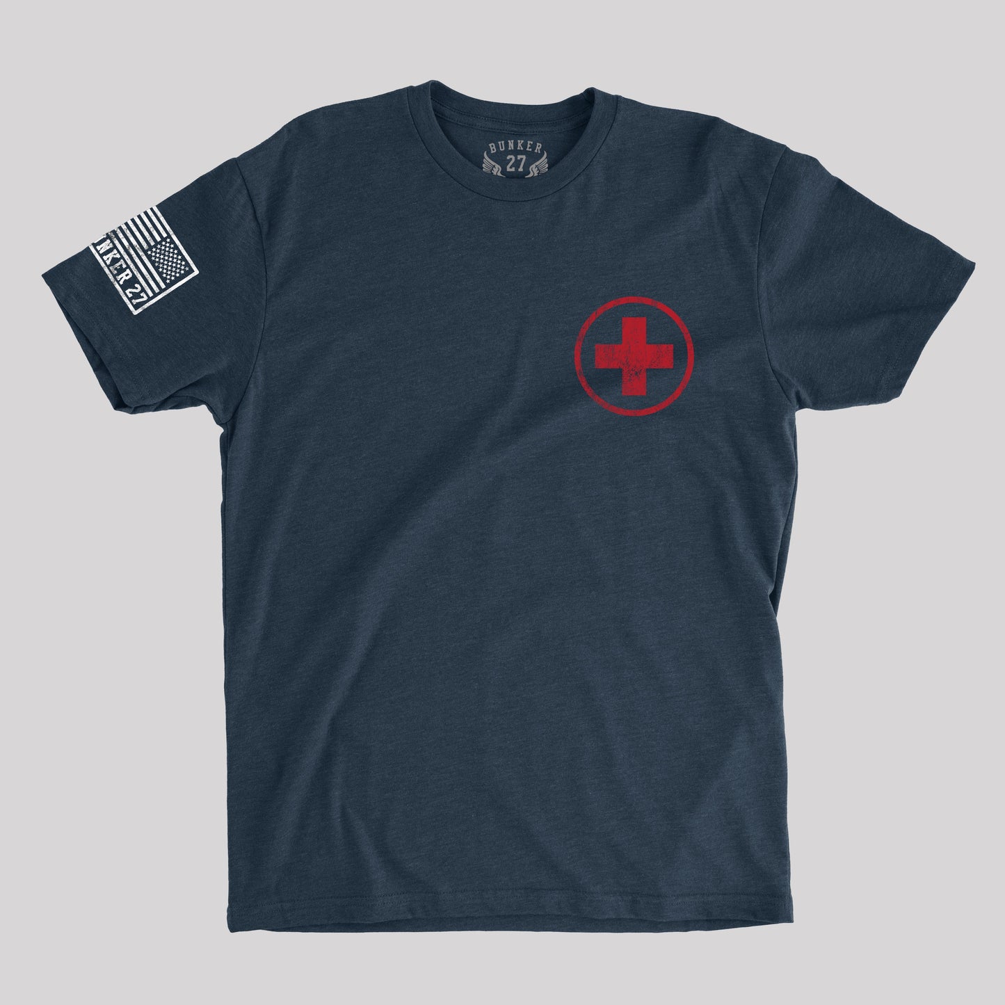 Jumping Jessica Navy T-shirt