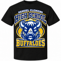 Clemens Buffalos High School T-shirt