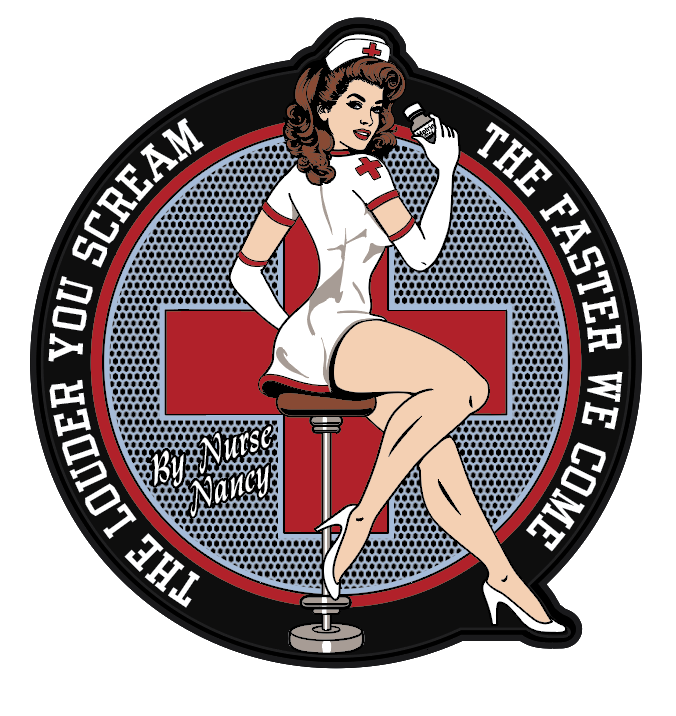 Nurse Nancy Faster PVC Patch