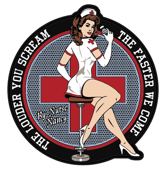 Nurse Nancy Faster PVC Patch