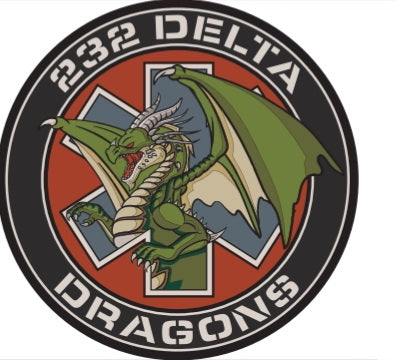 232 Army Company Delta PVC Patch