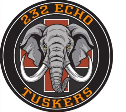 232 Army Company Echo PVC Patch