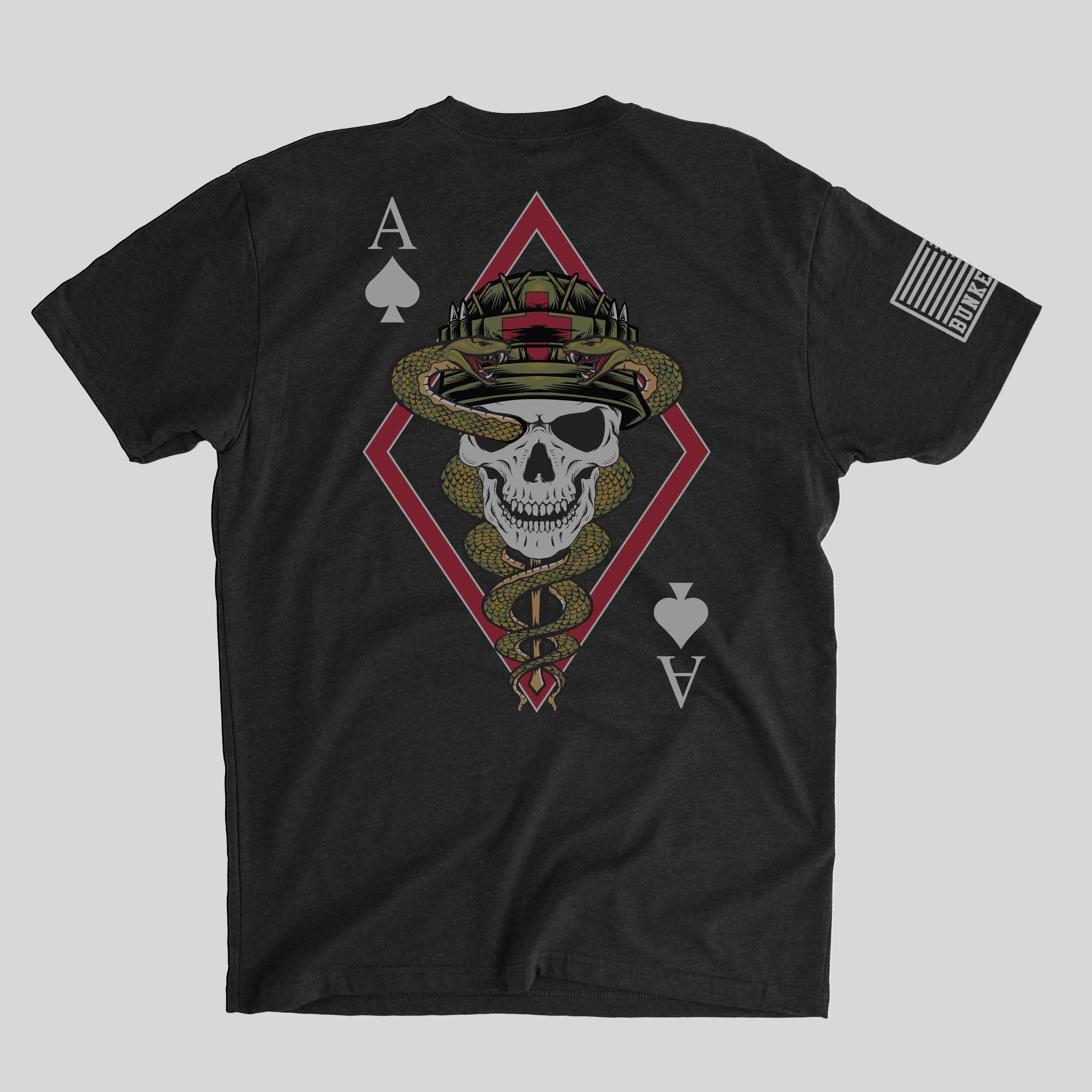 Medical Ace of Spades T-shirt